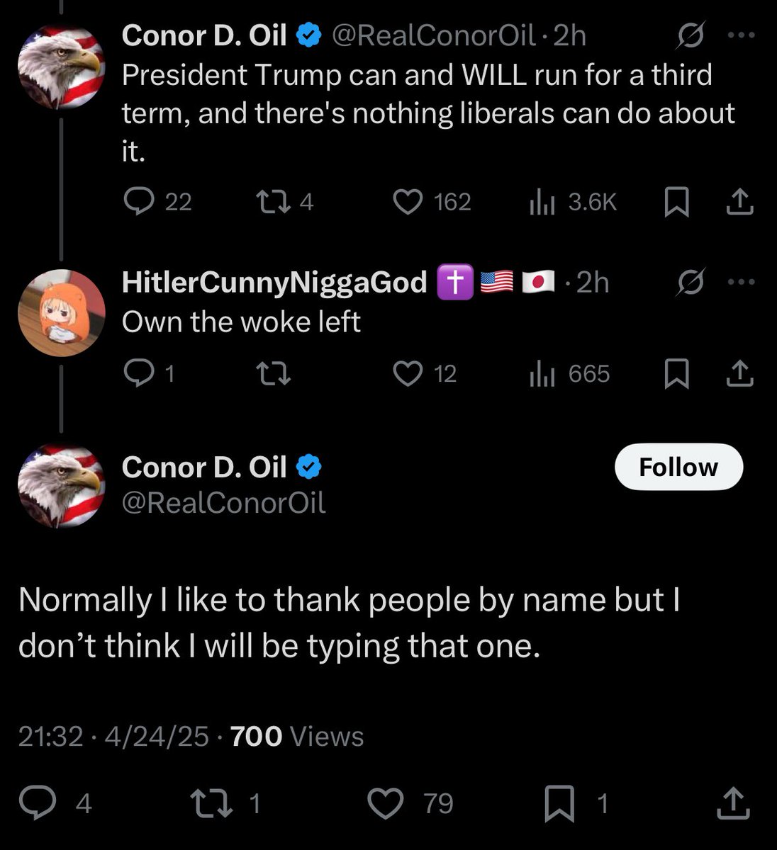 There's a banger that could be made from this engagement i just haven't thought of it yet