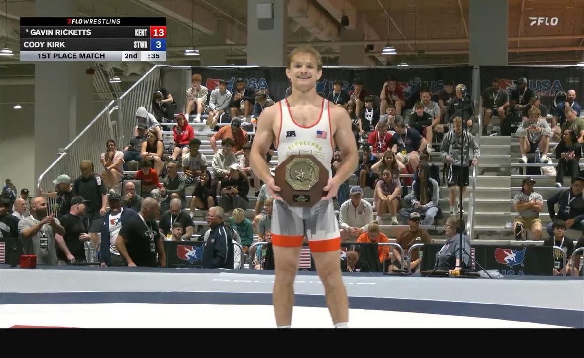 Cleveland State wrestling with a national champ!