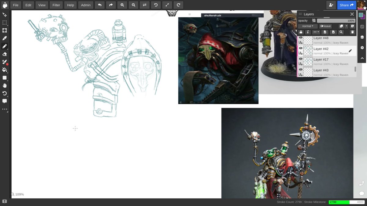 AmreeKelly's tweet photo. Alright people-
I wanted to share the most recent comm I've worked on since it's been a long while-
Friend is teaching me about warhammer and I've recently started doing comms for his characters
#warhammer40k #art #WarhammerArt #warhammer40000 https://t.co/iSYYKqdAYd