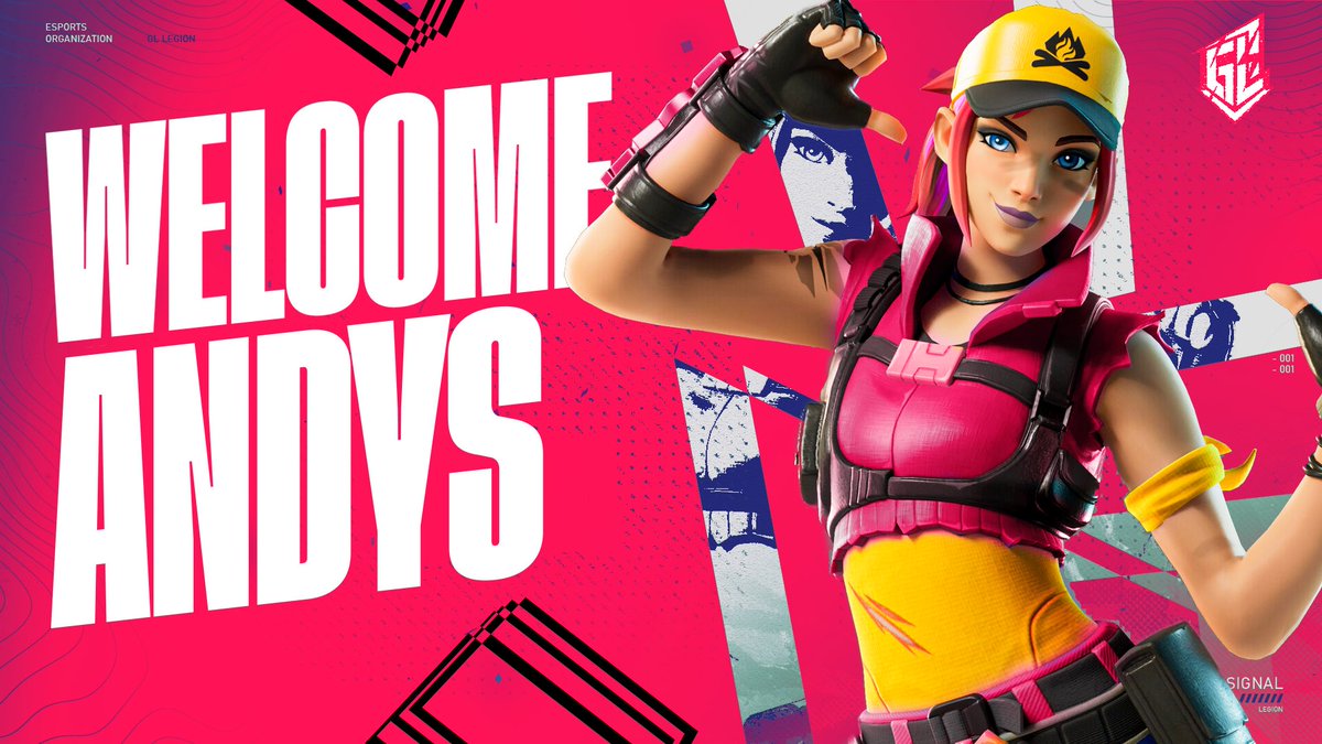 GenLegionEsport's tweet photo. We’re excited to welcome @wyandys to Gen Legion Esports.
With experience, focus, and drive, he joins us to strengthen our competitive lineup.
Welcome to the Legion!
#GenLegion #FortniteLatam #Welcome #FNCS https://t.co/5eUMsdPnie