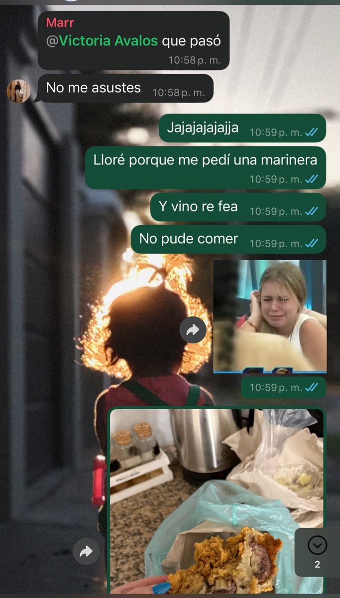 viko_avalos's tweet photo. Amo que todos piensen que estoy llorando por algo grave. No loco me mandaron una comida de mierda lloro por esa pavada si https://t.co/6l0zLHcukQ