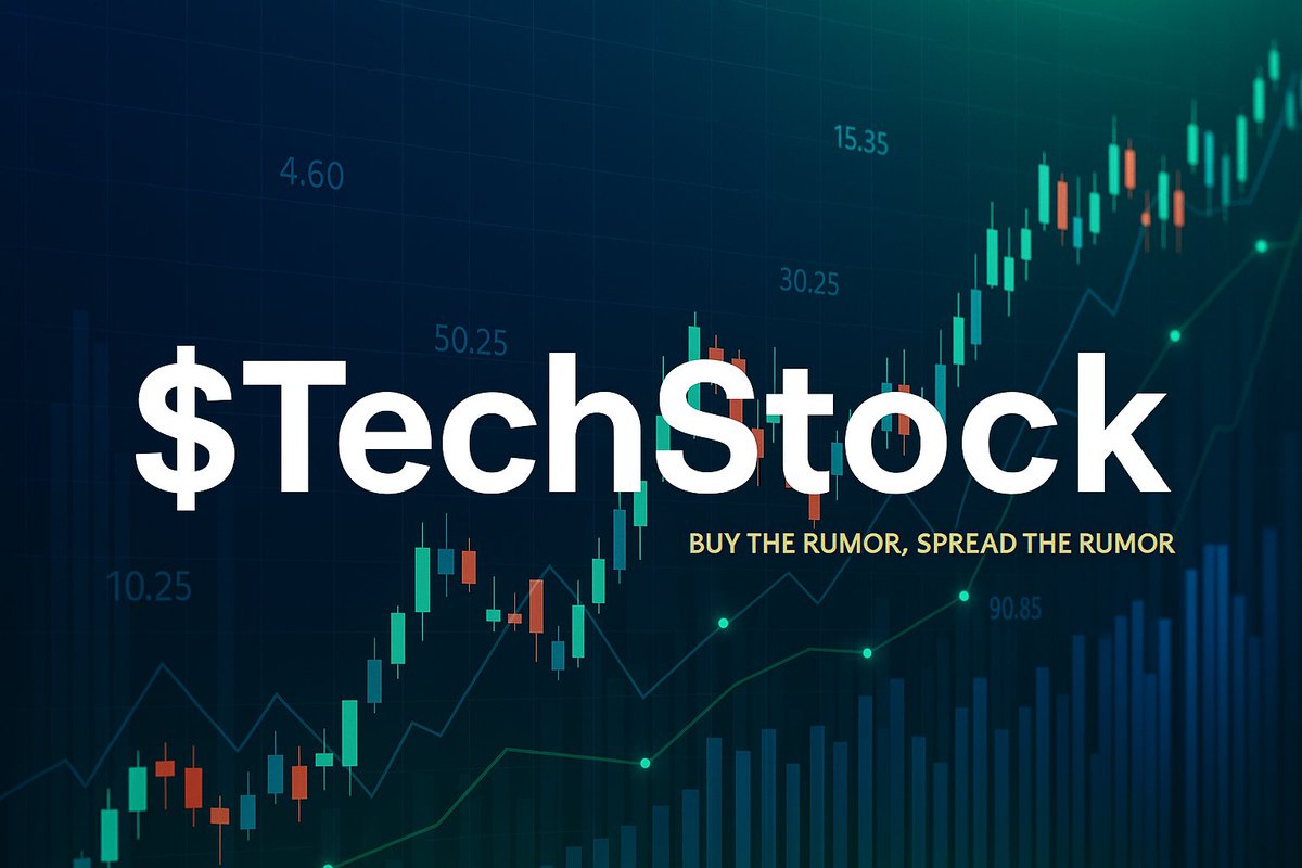 TechStockCoin's tweet image. There are a million coins out there.
But there’s only one $TECHSTOCK.
No forks.
No copies.
No roadmap.
Just the original meme mirror of modern finance.

Get in before Wall Street figures it out.
#TECHSTOCK #StillInTheCurve