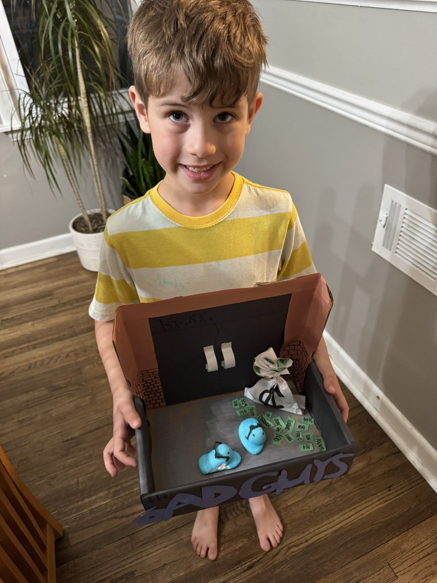 This lil peeps diorama turned into a group project! 🐤 Thanks, <a href="/NorrisElem/">Norris Elementary</a>, for the fun opportunity to create together! 💚💛