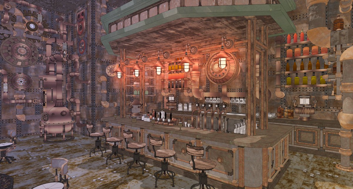 스팀펑크 지하수로 술집 업데이트 완료했습니다~😎
다음 작업도 기운 내서..!
#웹툰배경 #펀딩

airbridge.tumblbug.com/wkhrtw