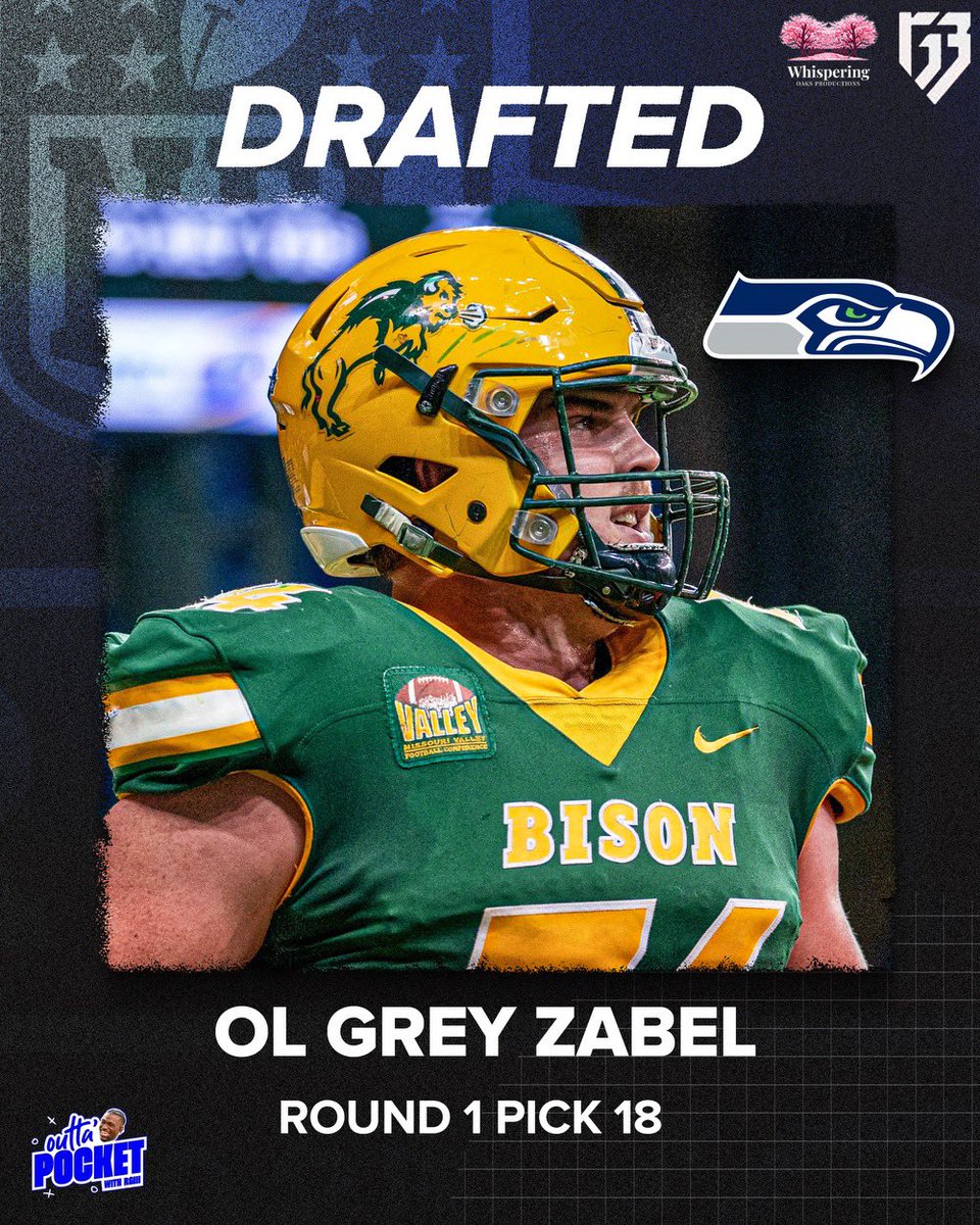 The Seattle Seahawks just got a high character, versatile offensive lineman who is beyond talented at every position on the line in Grey Zabel. 

He has 38 career starts between LT, RT, LG, RG, and Center.

Just turn on his tape and tell me you don’t love watching him seek and