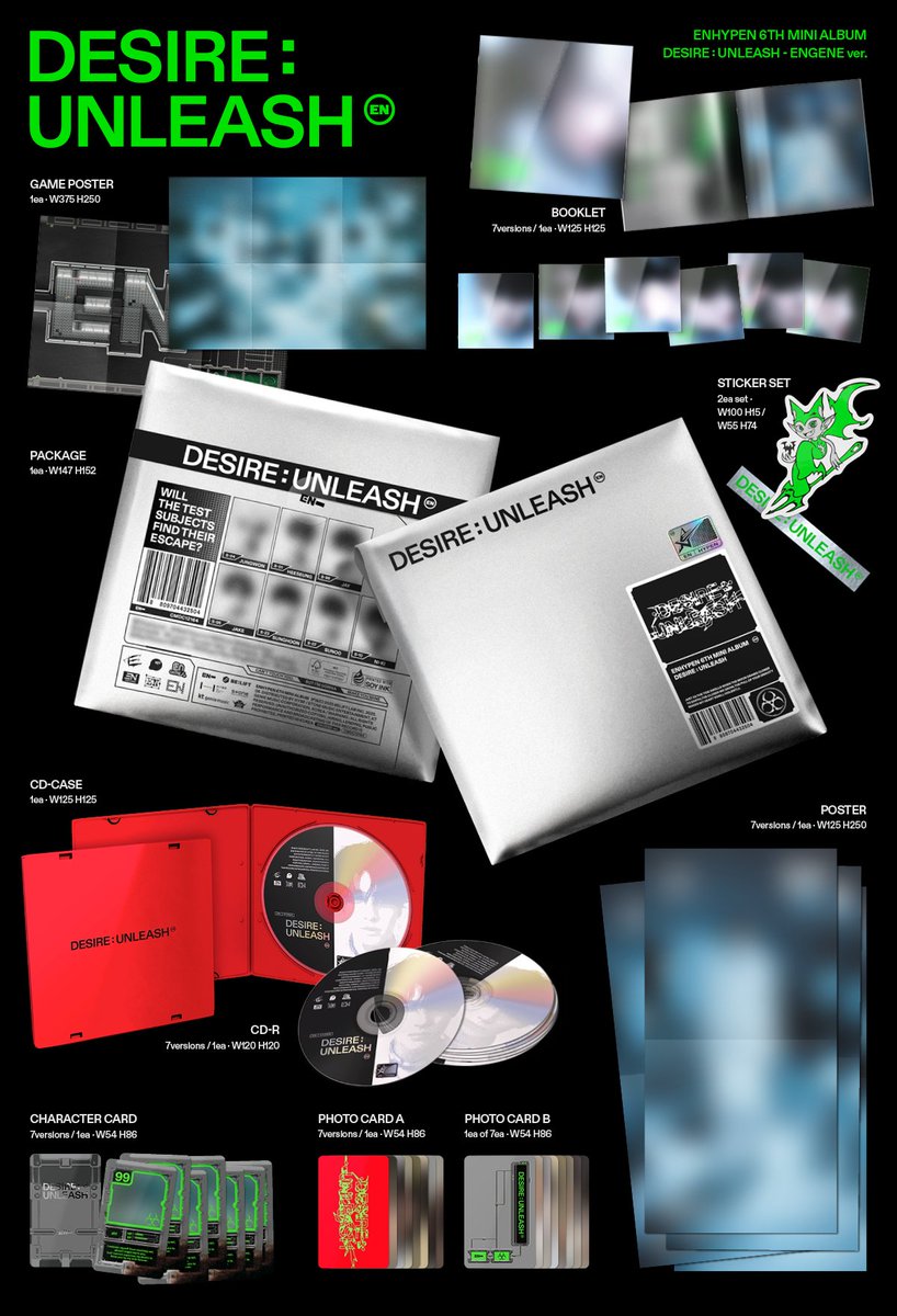 WinkoTopia's tweet photo. 🇰🇷 #WinkoTopia_GO | pls help rt 
ENHYPEN Desire: Unleash 6th mini album
—w/ weverse pob 
—first press

Standard Set - ₱2,750
Standard Random - ₱920
Engene Ver Random- ₱620
Engene Ver Set - ₱4,250
Weverse Ver - ₱450

mine + ver + qty

#ENHYPEN #엔하이픈 #DESIRE_UNLEASH https://t.co/x27MXjH8JA
