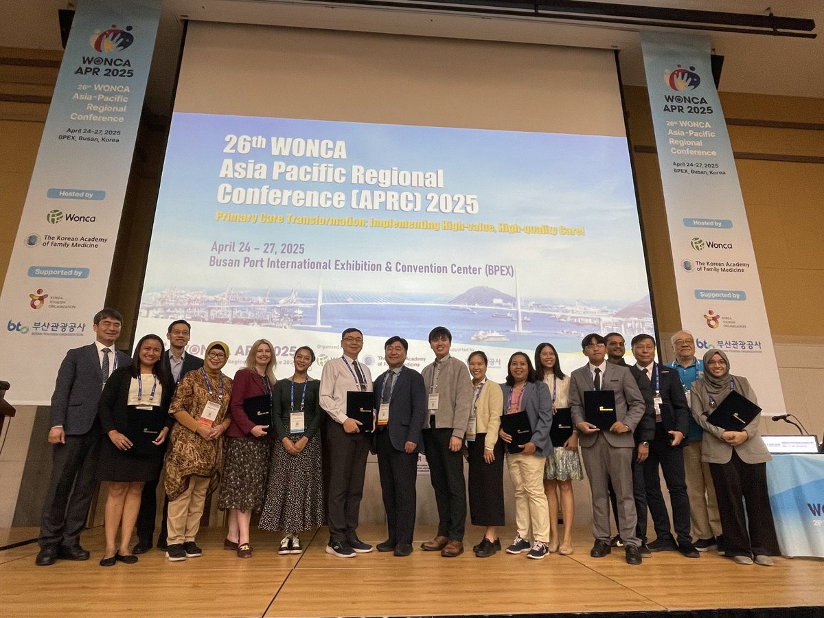yw_chang's tweet photo. I'm honored to be nominated fo distinguished research award at WONCA-APRC 2025.
#WONCA https://t.co/iv1k5ziudd