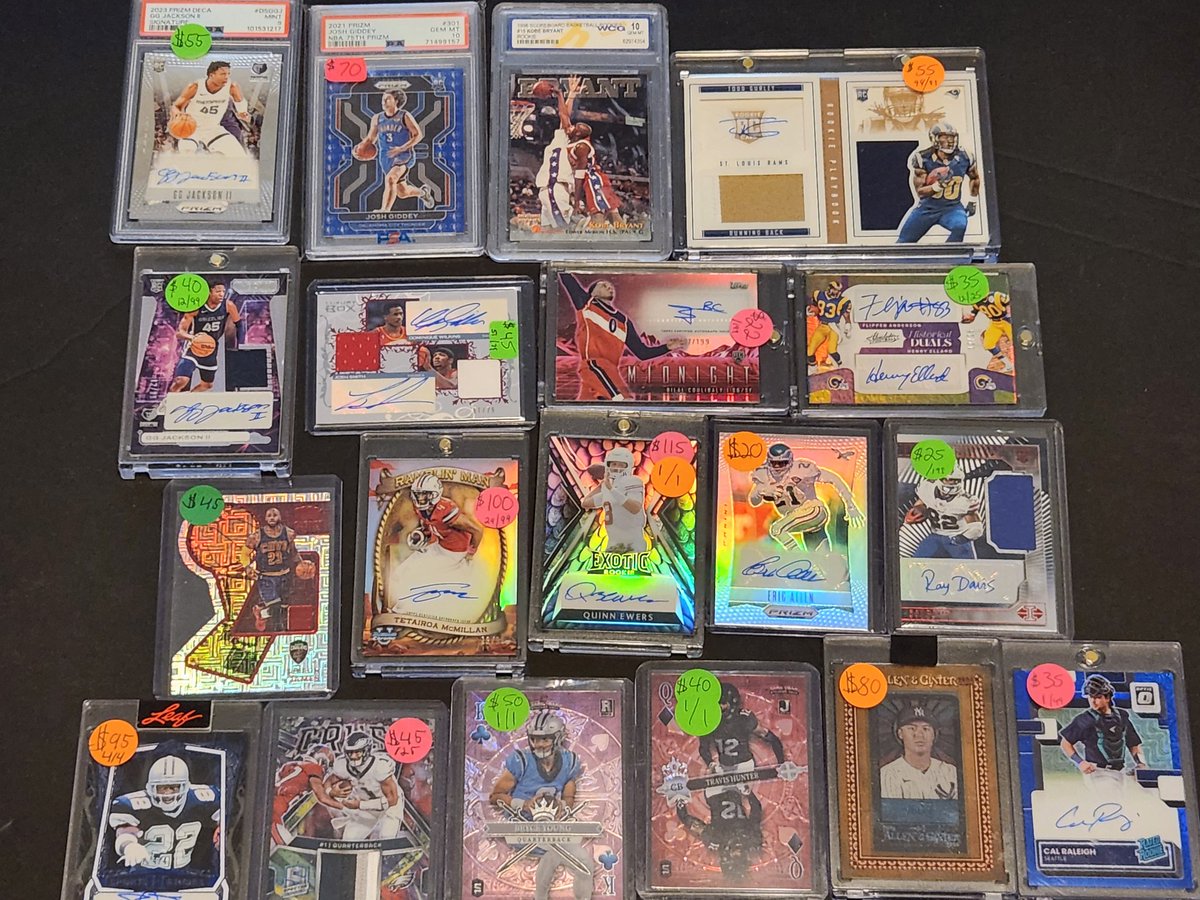 KCD_Cards's tweet image. McMillan, Hunter, Ewers and others available. Room on stickers.