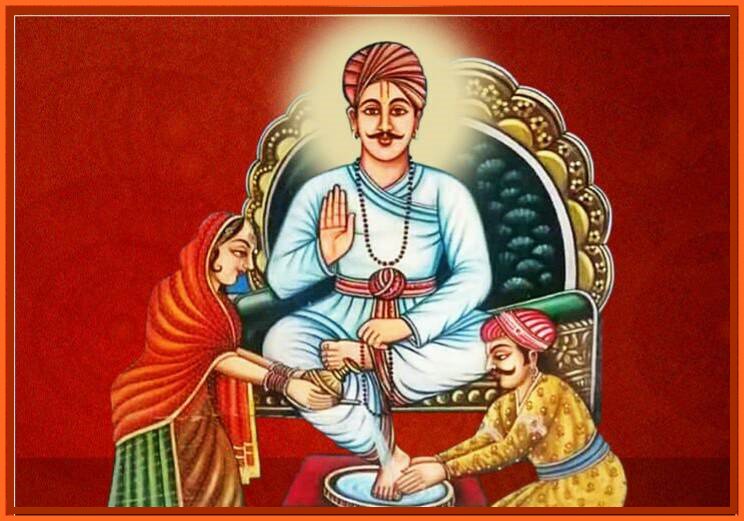 ashokgehlot51's tweet photo. सैन समाज के आराध्य देव संत श्री सैन महाराज की जयंती के अवसर पर हार्दिक शुभकामनाएं। https://t.co/1F9J43e8jn