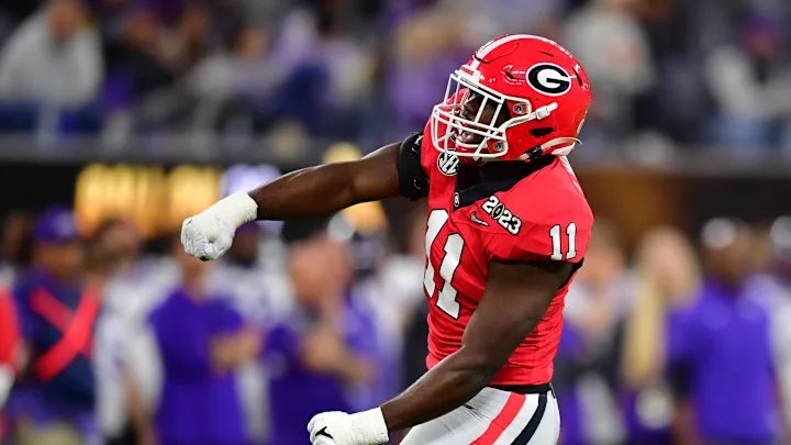 Kirk Herbstreit effusive in his praise for the #Falcons, saying it’d be hard to argue who did a better job than Atlanta, landing “two elite pass rushers”

On Jalon Walker: “I think he could be the defensive rookie of the year”
