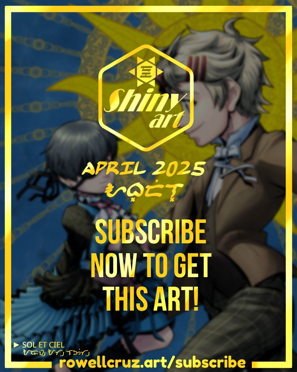 The gardener and his master. The sun and the sky.
KEWL KIDZ get this art and more! rowellcruz.art/subscribe
#CielxFinnian #BlackButler #黒執事 #CielPhantomhive #Finnian