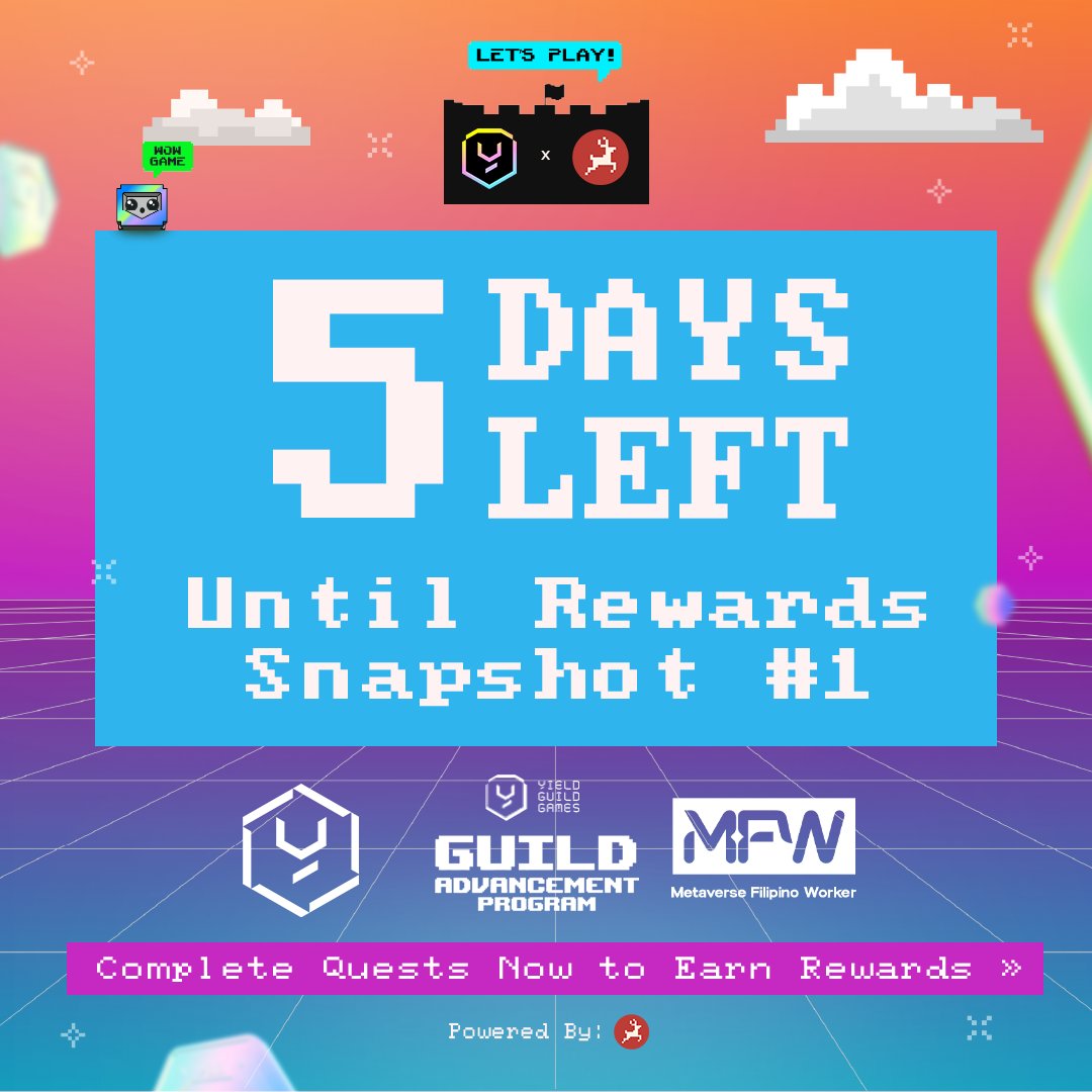 YieldGuild's tweet photo. 🚨 FINAL COUNTDOWN: Only 5 DAYS LEFT to Claim Your $YGG Tokens! 🚨

Don't miss out on your hard-earned rewards from the @BeraBucks 🦌 ecosystem! If you participated in YGG Esports or GAP campaign quests, take action now:

⏰ Critical Deadline: April 30th ⏰
✅ Complete the official airdrop form at: https://t.co/INZuB27WCc
✅ Secure your tokens before they're gone forever

Remember: No form submission = No tokens claimed 💸

Tag friends who need this reminder - don't let them miss out on their rewards!