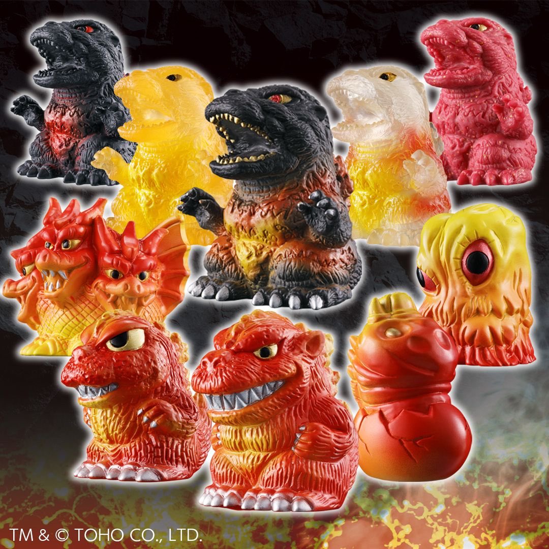 hakaba_nakano's tweet image. 【🔥ソフビ情報🔥】

#PLEX
#ゴジラ ミニソフビクロニクル（バーニングレッド）
単品:¥550(税込)  BOX:¥5,500 (税込) 

店頭に再入荷いたしました･:*+.\(( °ω° ))/.:+
BOX購入でコンプリート(´ω｀)⭐️

ご来店お待ちしておりまーす( ´ ▽ ` )ﾉ