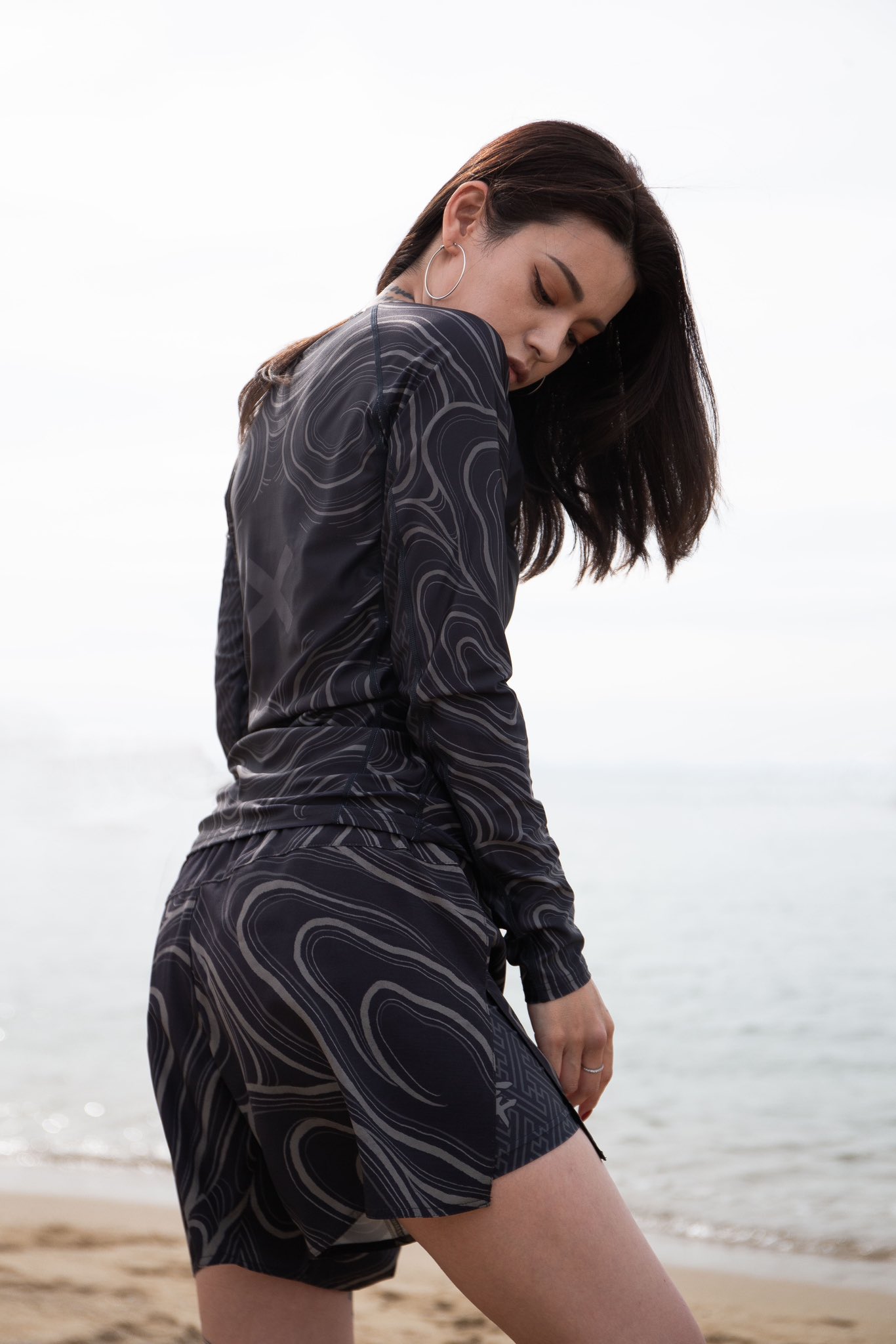 RVCA x KRAZY BEE x GAKKIN 復刻版LEGGINS S