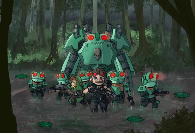 F.R.O.G Unit Front Recon Operations Gnome