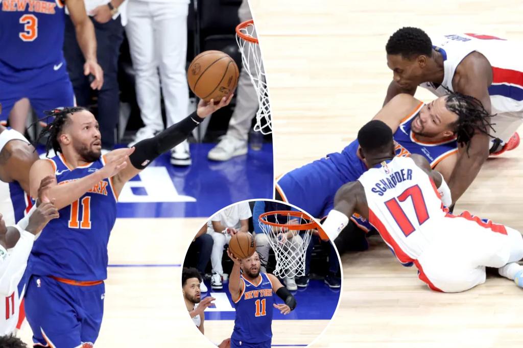 Jalen Brunson became the perfect villain the Knicks needed in Game 3 trib.al/qexv4h8