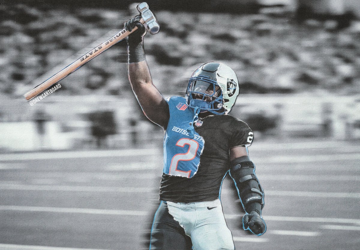 CrucialDesigns's tweet photo. Ashton Jeanty “Draft Night”

The Raiders select RB Ashton Jeanty with the 6th overall pick. He has potential to be one of the best backs in the league 

#boisestate #lasvegasraiders #raiders #nfl #nfldraft #draftnight #firstround #sportsdesign #sportsedit #ashtonjeanty #jeanty https://t.co/2uWrxuTHB9