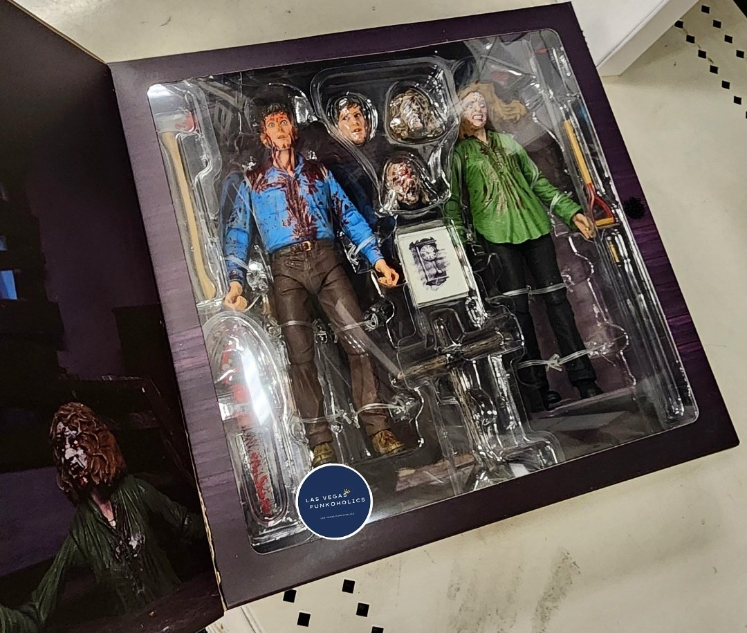 LVFunkoholics's tweet image. Spotted at 🎯 Evil Dead Ultimate Bloody Ash &amp;amp; Cheryl Williams Action Figure Two-Pack. Hit The Follow. 

#evildead #horror #ashwilliams #neca #collectibles #target #lasvegas #lasvegasfunkoholics #fyp