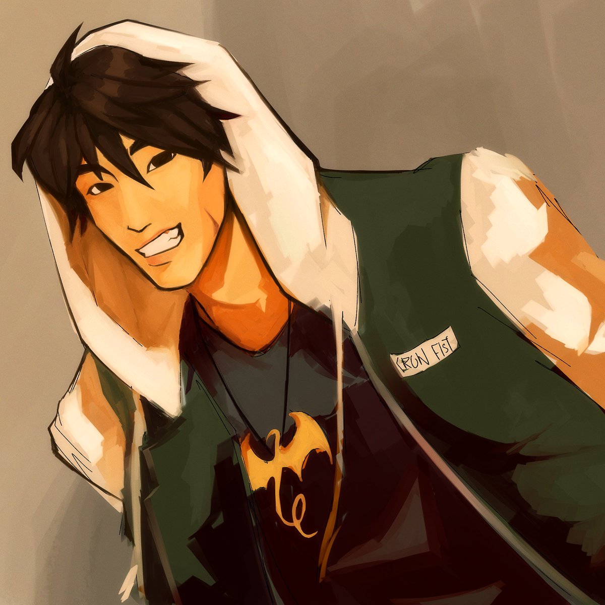 #linlie #ironfist your roommate on his way to ask if you can clean up the living room while he's out: