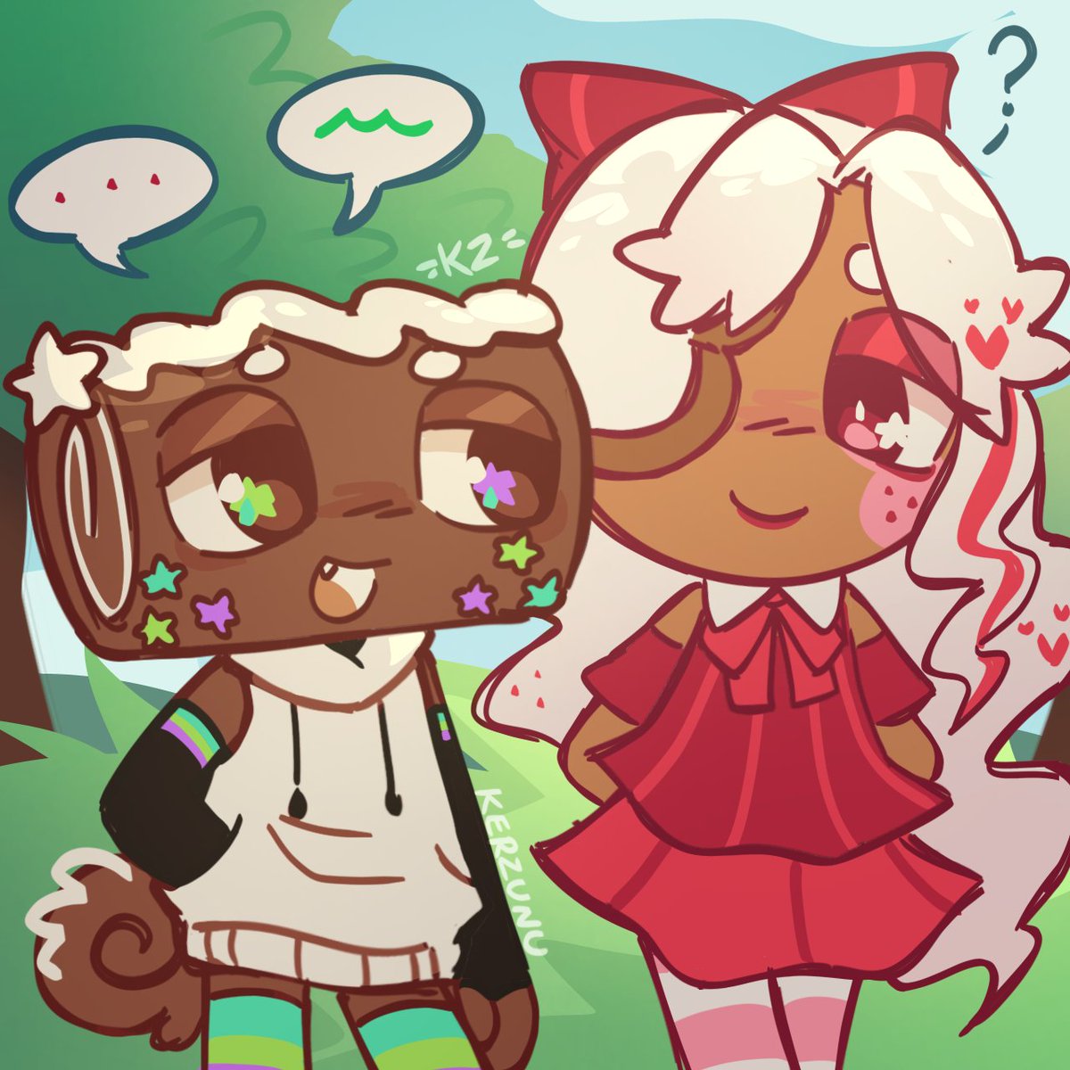 ack forgot to post this one but cosmo and ginger wooo!! #dandysworld