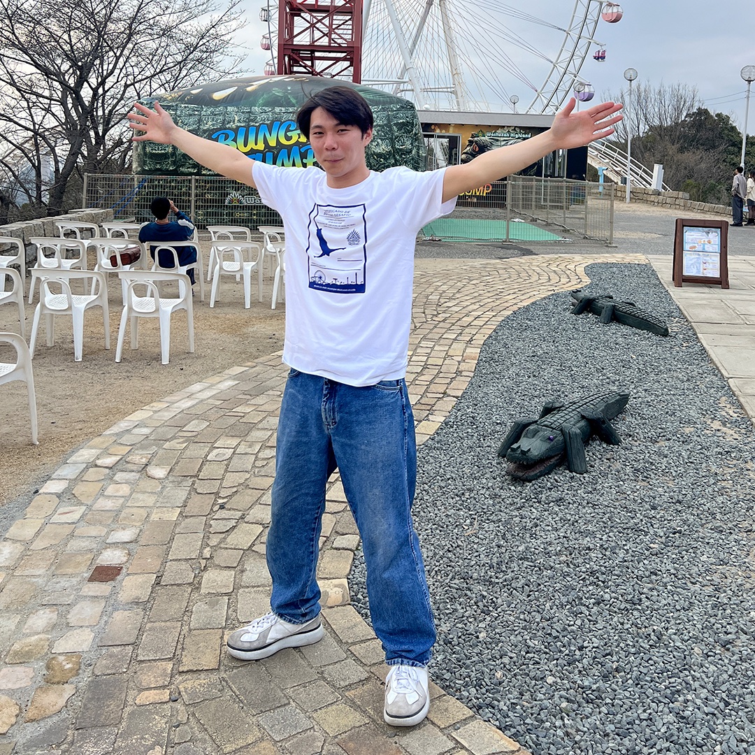 バンジージャンプで大人気“勇者の誇りTシャツ”ゲット‼️】 今春