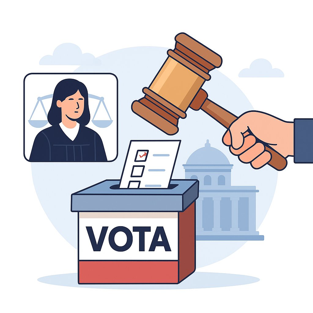 Hoy inician las campañas judiciales en #Edomex ⚖️
Muchos vienen del mismo sistema que no ha cambiado.
Seguiremos de cerca #Naucalpan, #Tlalnepantla y #Cuautitlán.
Porque en justicia… lo mismo ya no basta.
#ElecciónJudicial2025 🗳️👩‍⚖️