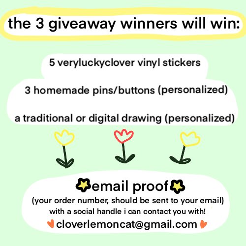 possible giveaway for pledgers!💛 