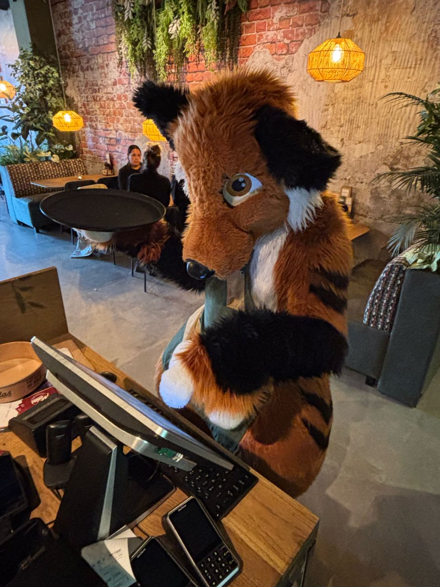 Can i take your order? Please. Happy #FursuitFriday