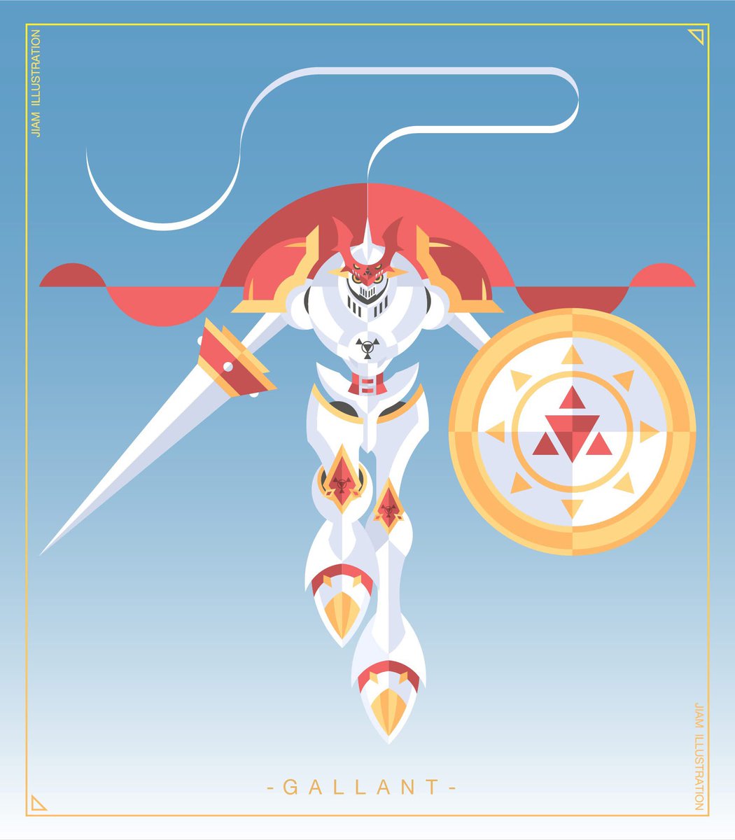 - GALLANT -

#Digimon #DigimonTamers #digimonart #digimonfanart #vectorart #jiamillustration #デジモンテイマーズ #Dukemon #Gallantmon #デュークモン

Sketch                         >>>>                      Final