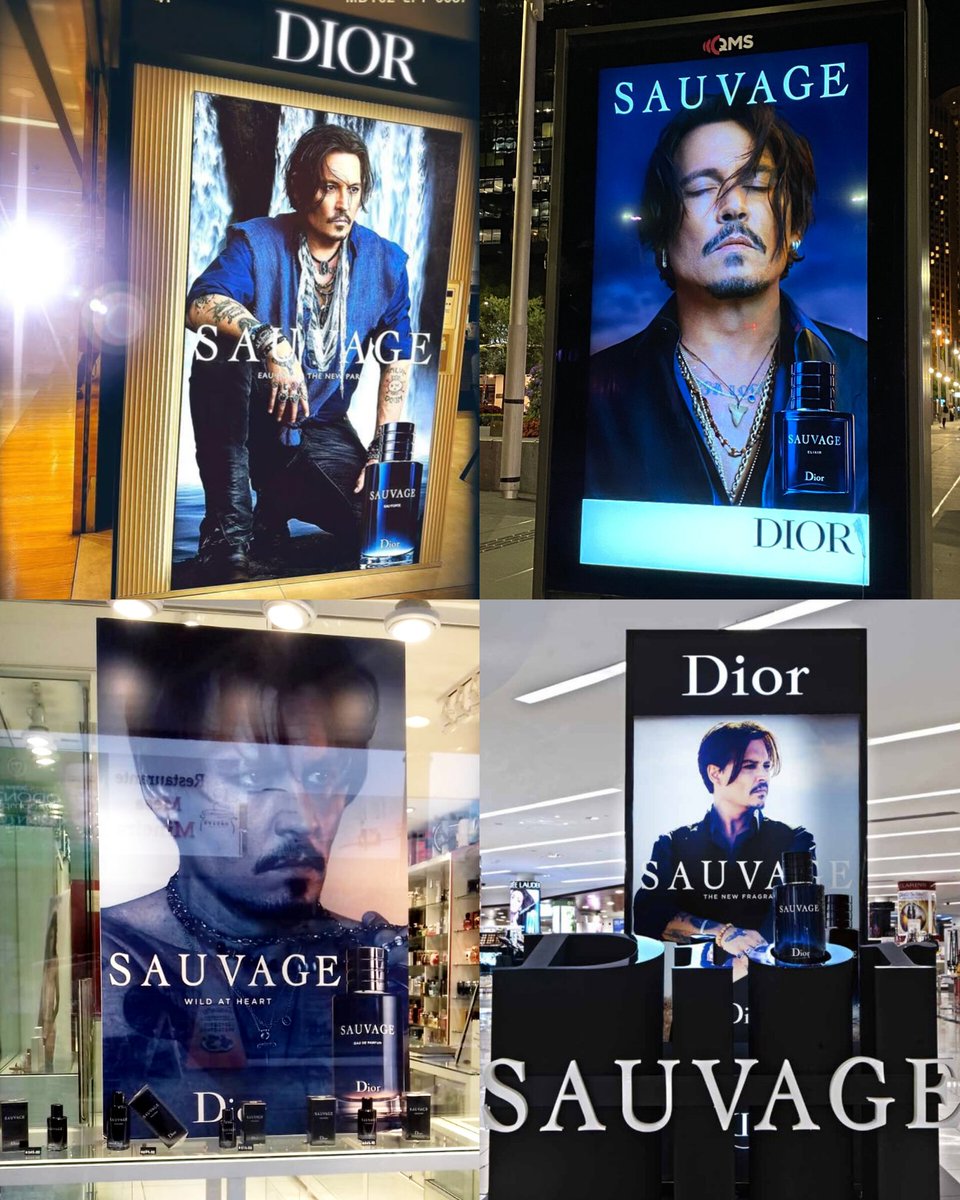 Johnny Depp + Dior.

#ThankYouDior