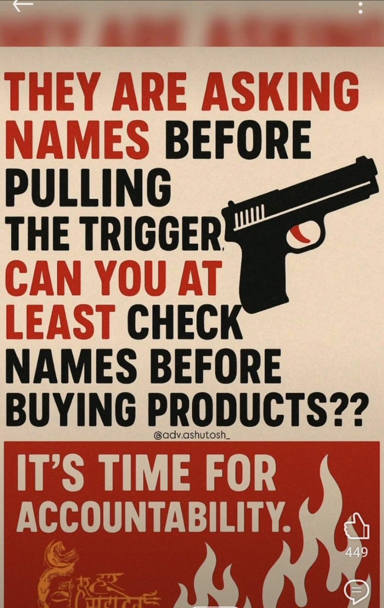 ssaratht's tweet image. Hindus, Can’t you just do this?

#PahalgamTerroristAttack #PahalgamTerrorAttack #AllEyesOnPahalgam #AllEyesOnHindus