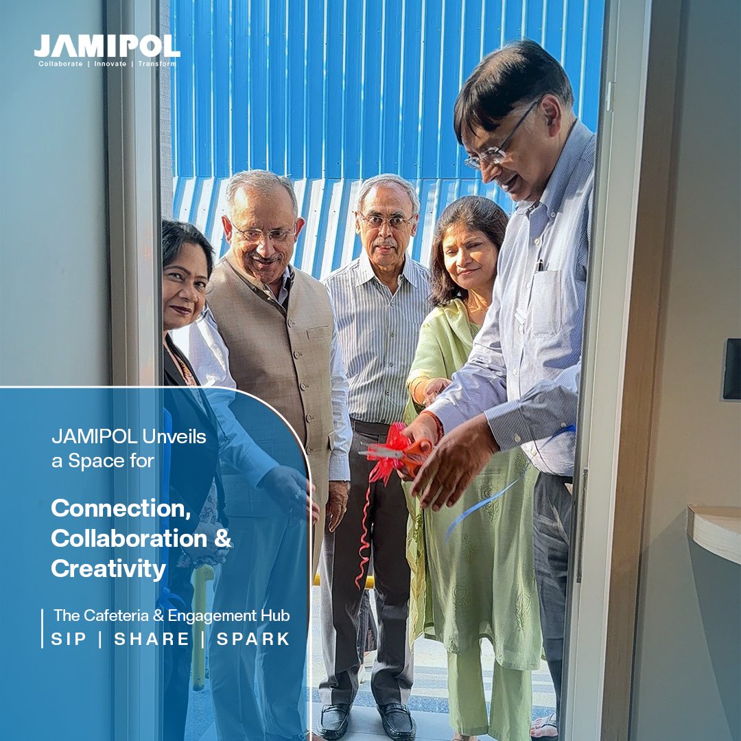 JAMIPOL24041995's tweet photo. Exciting Times at JAMIPOL! 🎉🍽️

We’re thrilled to announce the grand inauguration of our new Cafeteria &amp; Engagement Hub — a space designed to nourish bodies, spark ideas, and build stronger connections across teams
#JAMIPOL #EmployeeExperience #WorkplaceCulture #EngagementMatter https://t.co/pu9DDzsQmZ