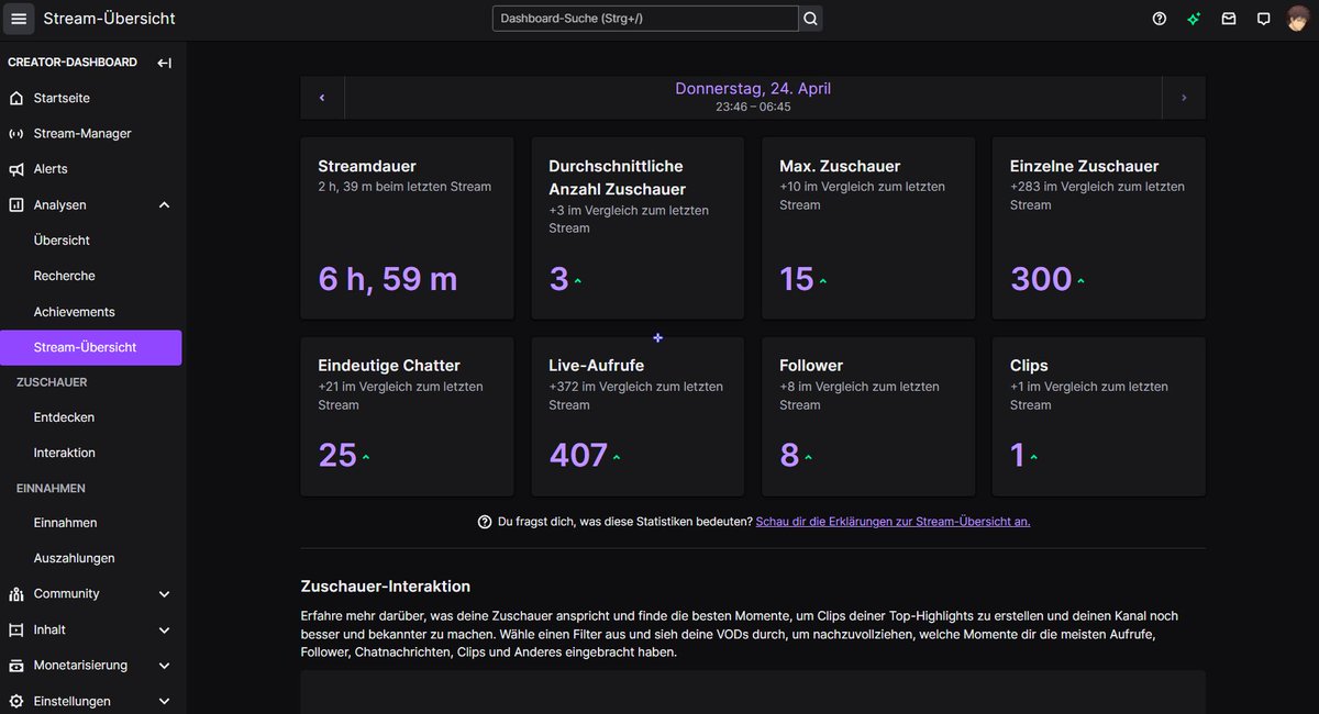 Danke für den Support an alle und danke für den RAID @xourtv Shoutouts gehen raus