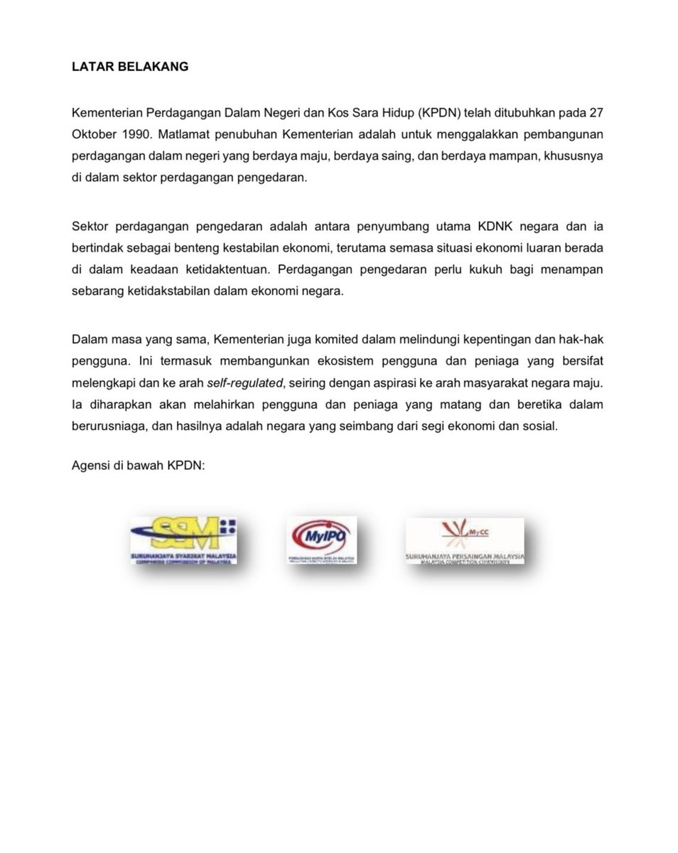 KPDN_HQ's tweet photo. [KENYATAAN MEDIA]

PELANCARAN HAB PENGAGIHAN MAKANAN BAHARU OLEH THE LOST FOOD PROJECT: USAHA BERSAMA TANGANI PEMBAZIRAN MAKANAN

KUALA LUMPUR  | 25 APRIL 2025  | JUMAAT

#KPDN
#KPDNKITA
#MalaysiaMADANI
#TLFP
#MySaveFood https://t.co/cenG3BpU5g