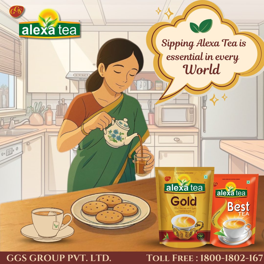 Fun fact: Did you know that tea holds the esteemed title of being the second most consumed beverage worldwide? From cities to countryside, it's a comforting constant.

#AlexaChaiMagic #TeaTimeTrivia #elaichitea #chailoversforlife #chaiexperience #Specialtea #healthylife