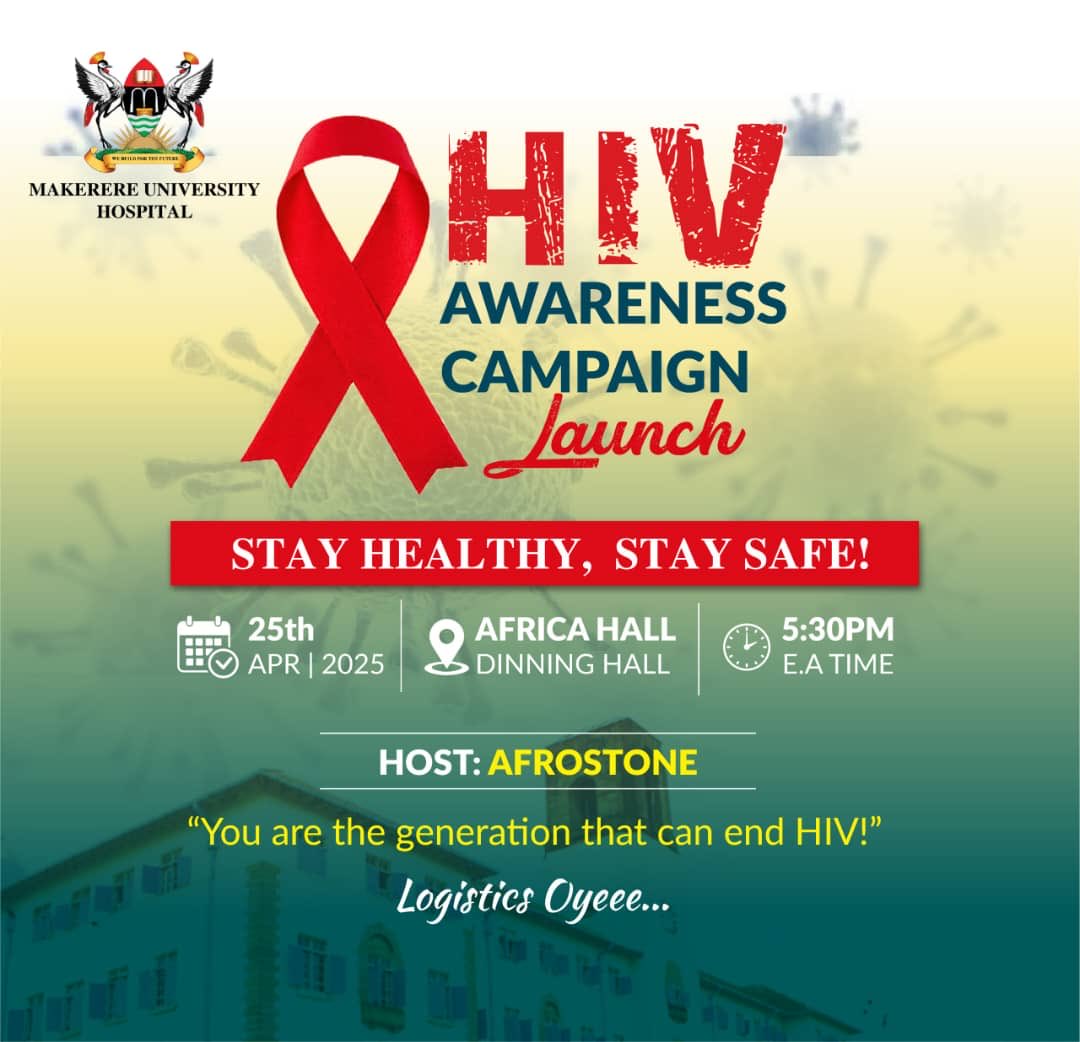 Dean of Students Makerere (@dos_makerere) on Twitter photo Know Your Status. Protect Your Future.”
Join us for an empowering HIV awareness session filled with facts, support, and free testing.
Confidential. Judgment-Free. Life-Changing.
Let’s break the stigma.
Take control of your health! <a href="/Makerere/">Makerere University</a> <a href="/MakerereNews/">Makerere University News</a> Know Your Status. Protect Your Future.”
Join us for an empowering HIV awareness session filled with facts, support, and free testing.
Confidential. Judgment-Free. Life-Changing.
Let’s break the stigma.
Take control of your health! <a href="/Makerere/">Makerere University</a> <a href="/MakerereNews/">Makerere University News</a>