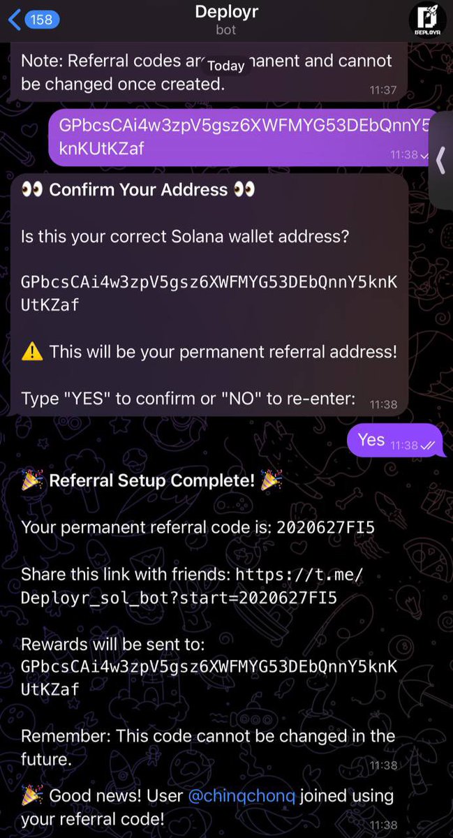 Deployr_Tech's tweet image. People in crypto love affiliate links. 

(Coming soon)

#Deployr