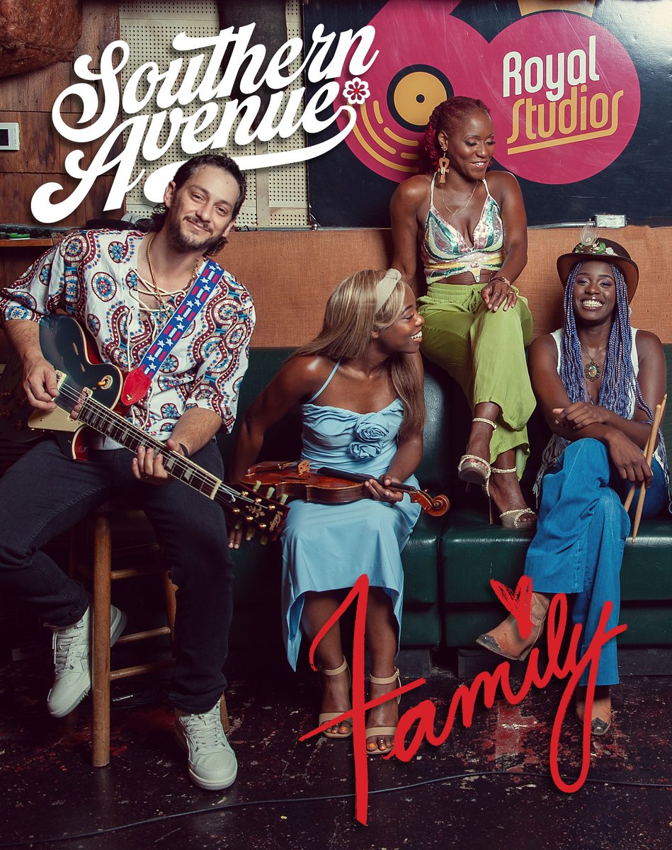 FAMILY IS OUT NOW! 🎉✨
We birthed this as a band. As friends. As family.
And now it belongs to you!

🎧 lnk.to/Southern_Avenue

Drop a 🧡 if you're listening. Tell us which song hits you the hardest!
Let’s celebrate this moment together. ✨