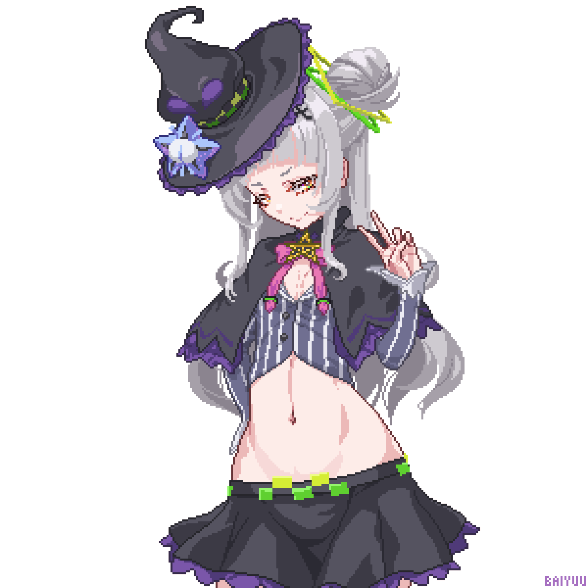 紫咲シオン ,紫咲シオン(通常) 「#シオンの書物 #シオンの卒業アルバム 」|Baiyuuのイラスト