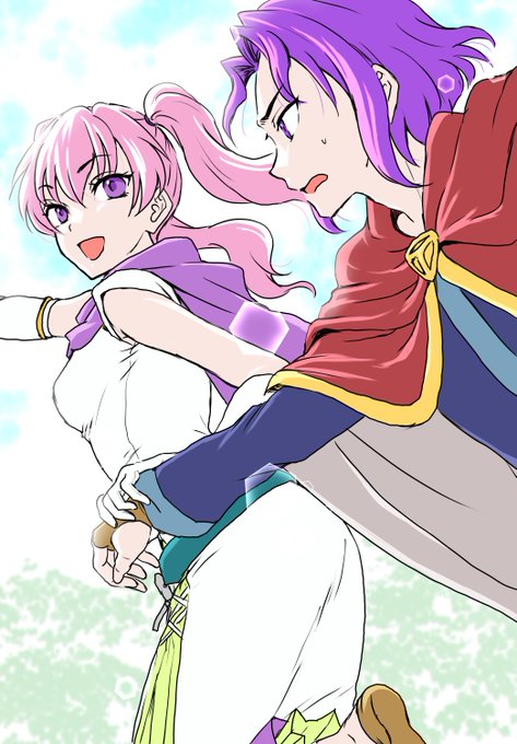 FE烈火22周年おめでとう!たまにはエルセラ…人生で一番同人誌を描いたカップリングw 