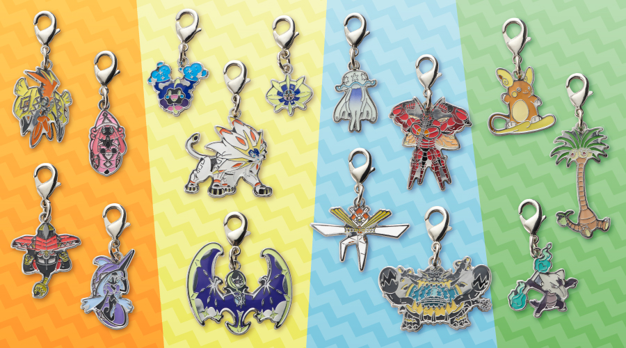 ポケモンセンターにアローラ地方の「全国ずかんメタルチャーム」が登場