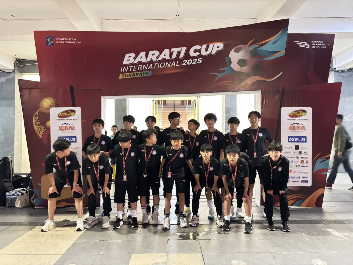 vfk_academy's tweet photo. 【ヴァンライズ】
アカデミー支援基金💫 #VENTRIRE #ヴァンライズ
4/14-22 にてU-14がインドネシア遠征を行いました⚽️
本遠征において選手渡航費の一部補助に充させていただいております。
ご支援いただきありがとうございます。
https://t.co/XxIv1fTZKf
#vfk #vfsc #vfkアカデミー https://t.co/yh5fwdSUXZ