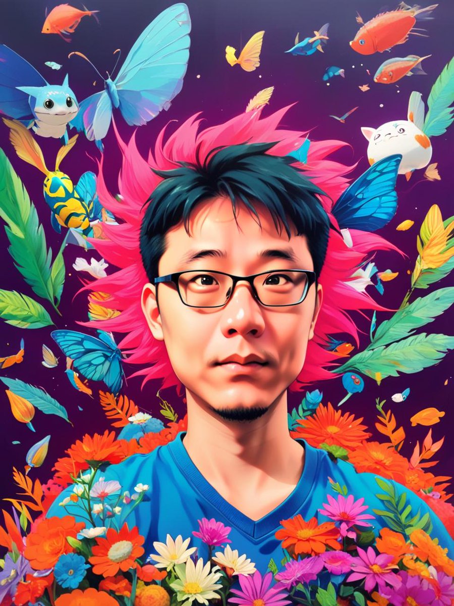 deepbrainfeng's tweet image. AI画了一张&quot;我&quot;，你觉得像吗？
想看自己会变成啥样的，点这试试：
app.xaiagent.io/styleid
#DBC #XAIAGENT #StyleID