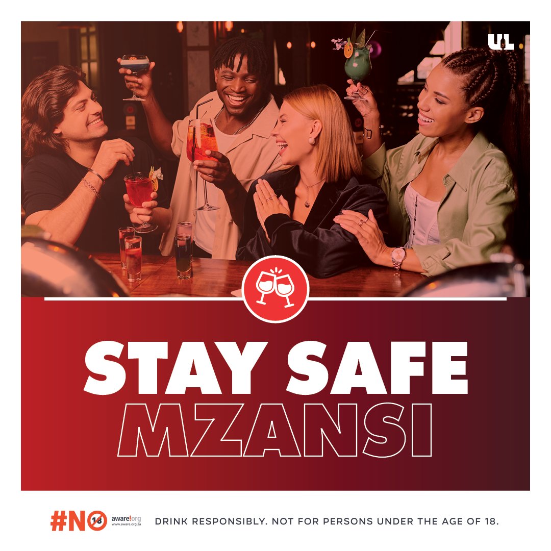 Sipping slow &gt; sipping sorry. 💭 This long weekend, be the friend with water breaks, snacks and a solid plan to get home safely. That’s the real MVP energy. 🥇 Don’t drink and drive, and stay safe! 🇿🇦