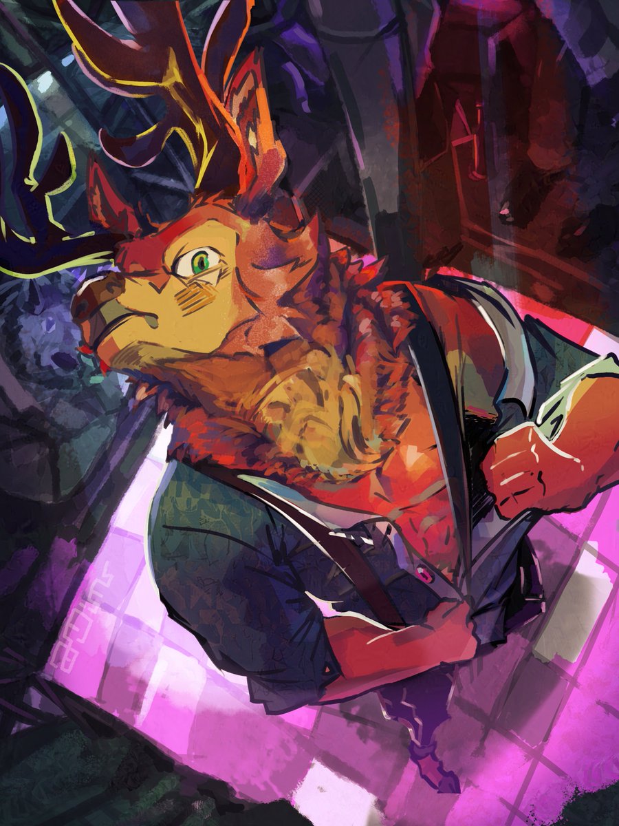 I showed you his hoofed feet, please respond