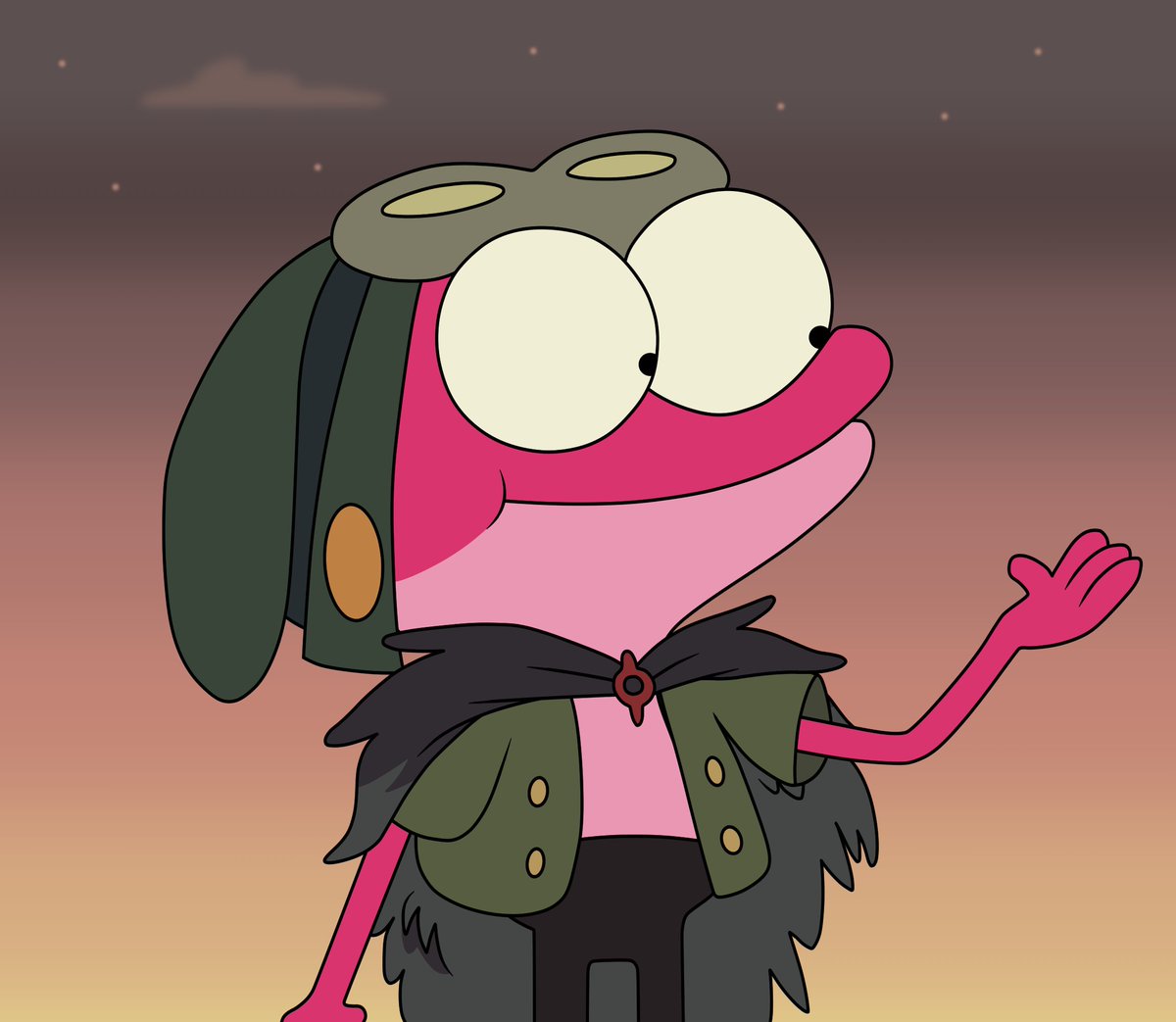 AmericaLegacy40's tweet photo. Sprig Plantar looking cool and proud, created in Season 1/Episode 24 (Quarreler's Pass/Toadcatcher) design.
#Amphibia #SprigPlantar #FanArt https://t.co/WCSvAxqsjd