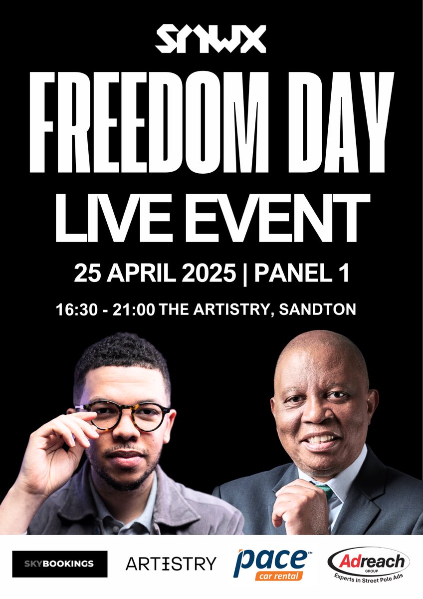 The day has arrived! Today is the <a href="/_SMWX/">SMWX Clips</a> live event and we will be in conversation with <a href="/HermanMashaba/">Herman Mashaba</a> in the first segment. Drop your questions for him down below…🔥
