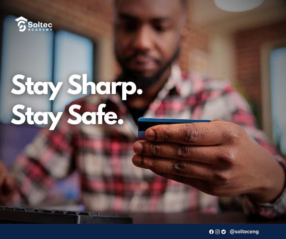 solteceng's tweet image. Double-Check Before You Click

That one extra check could save you from a costly mistake.

Stay sharp. Stay safe.
 Happy Friday, and enjoy your weekend!
#soltecacademy #learning #technology #cybersecurity #safety #online