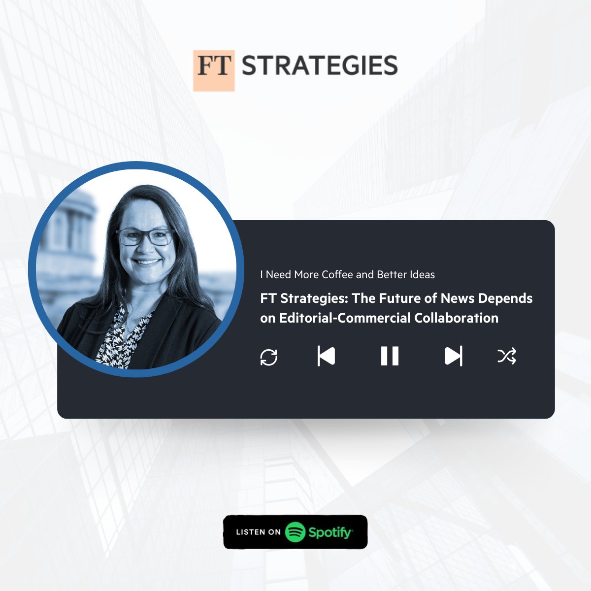 FT Strategies (@ftstrategies) on Twitter photo ๐๏ธWhatโs holding newsrooms back from thriving in a digital-first world?
In this podcast episode, FT Strategiesโ Director Lisa MacLeod joins ๐ฐ ๐ต๐๐๐
๐ด๐๐๐ ๐ช๐๐๐๐๐ ๐๐๐
๐ฉ๐๐๐๐๐ ๐ฐ๐
๐๐๐ to discuss what sustainable growth really looks like for news publishers, ๐๏ธWhatโs holding newsrooms back from thriving in a digital-first world?
In this podcast episode, FT Strategiesโ Director Lisa MacLeod joins ๐ฐ ๐ต๐๐๐
๐ด๐๐๐ ๐ช๐๐๐๐๐ ๐๐๐
๐ฉ๐๐๐๐๐ ๐ฐ๐
๐๐๐ to discuss what sustainable growth really looks like for news publishers,