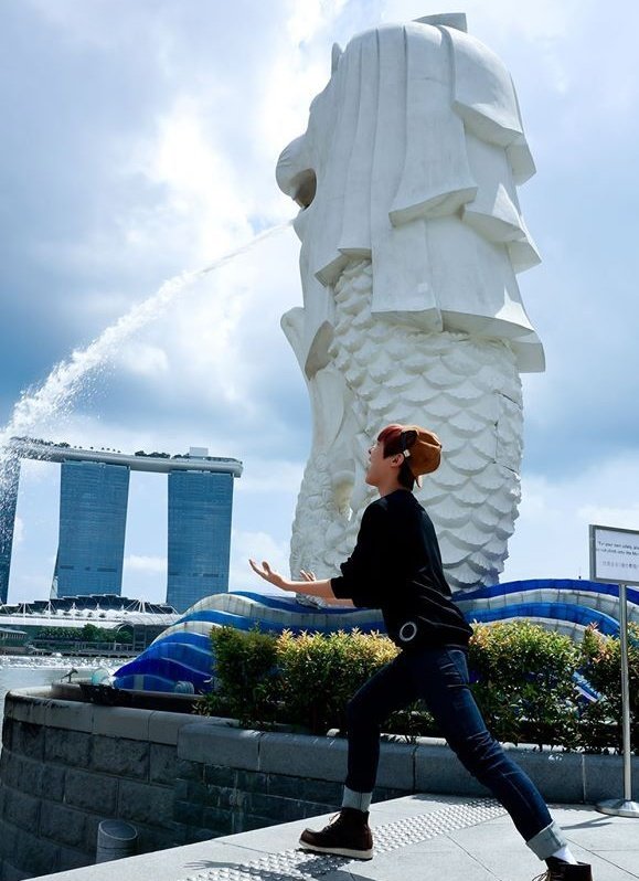 indigoldenco's tweet photo. Merlion Hobi 💜🇸🇬

#HOS_TOUR_SINGAPORE https://t.co/uhbUOXH8id